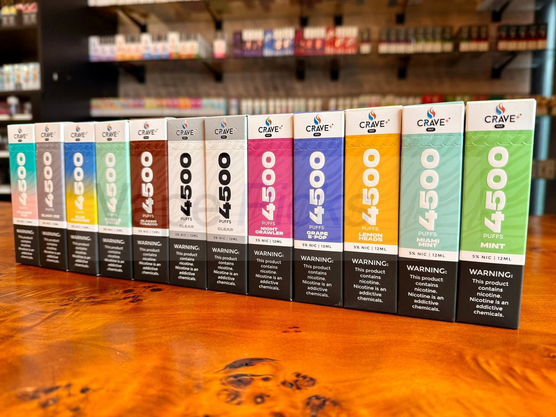 Crave Vape Reviews: Crave Max 2500, Crave Max Beast 4500 & More