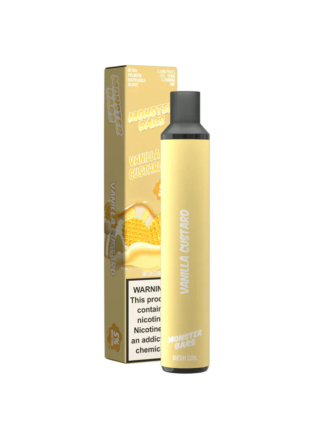 elf bar vape uk Vanilla Custard CRAVE MAX Disposable Vape 2500 Puff main image 1