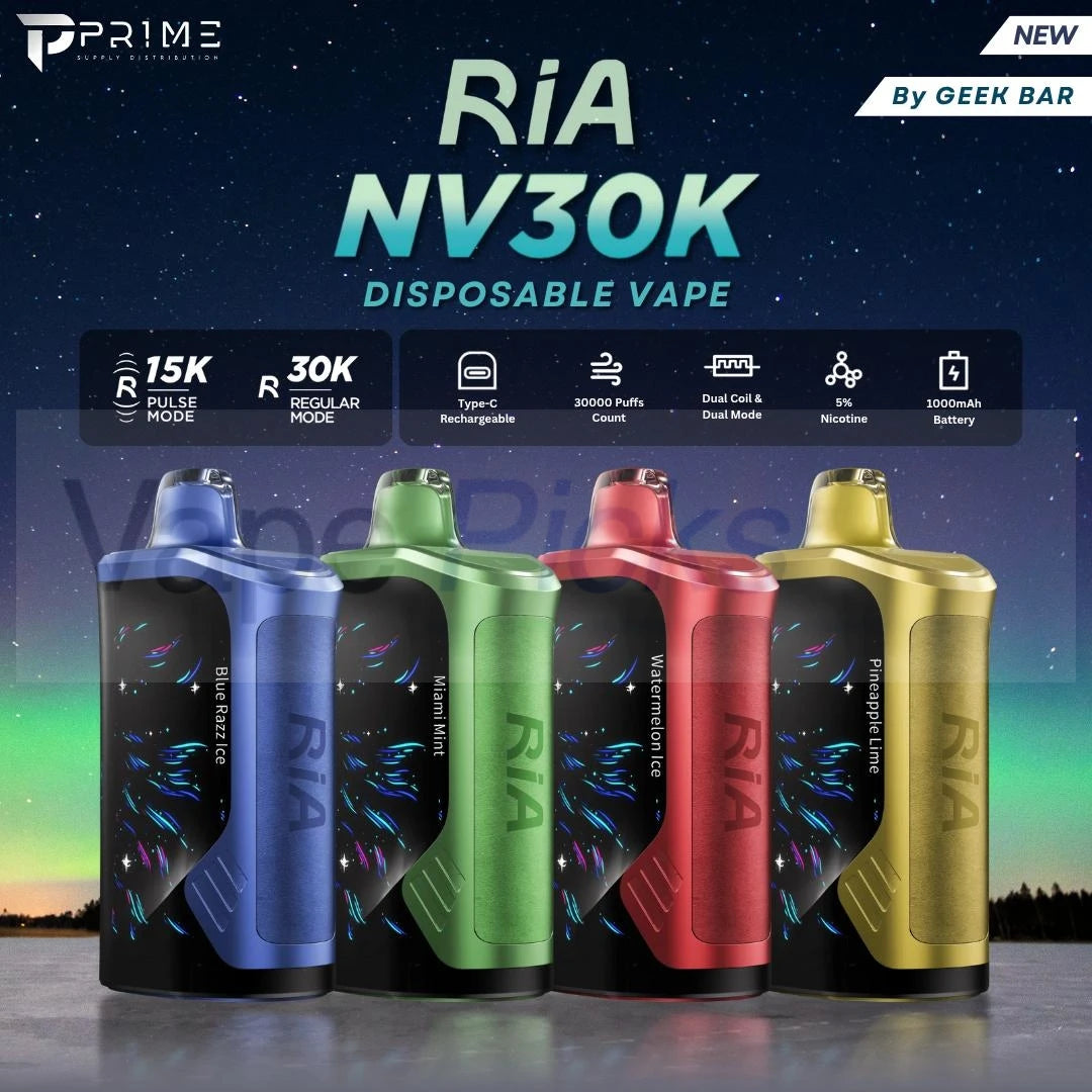Ria Vape Reviews: NV30K Tested